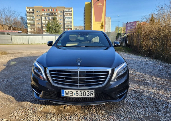 Mercedes-Benz Klasa S cena 183900 przebieg: 172000, rok produkcji 2017 z Leśna małe 92